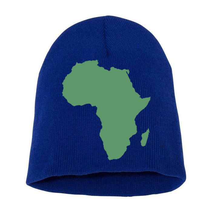 African Continent And Map Of Africa Clothing And Gift Short Acrylic Beanie