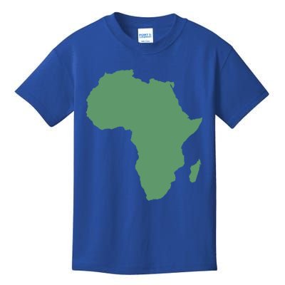 African Continent And Map Of Africa Clothing And Gift Kids T-Shirt