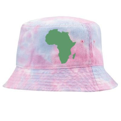 African Continent And Map Of Africa Clothing And Gift Tie-Dyed Bucket Hat