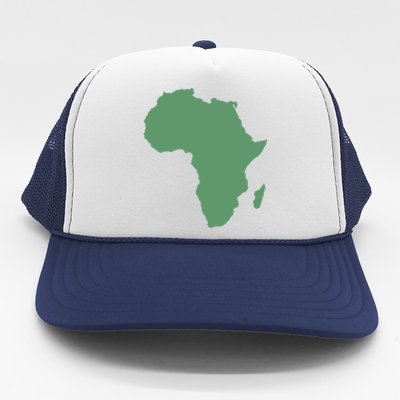 African Continent And Map Of Africa Clothing And Gift Trucker Hat