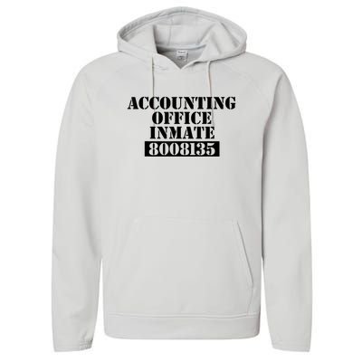 Accountant Costume Accounting Office Inmate Costume Performance Fleece Hoodie