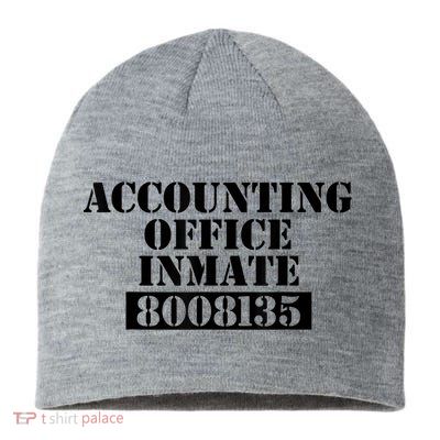 Accountant Costume Accounting Office Inmate Costume Sustainable Beanie