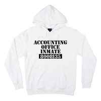 Accountant Costume Accounting Office Inmate Costume Hoodie