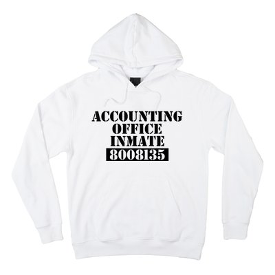 Accountant Costume Accounting Office Inmate Costume Hoodie