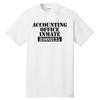 Accountant Costume Accounting Office Inmate Costume Tall T-Shirt