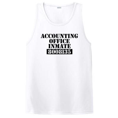 Accountant Costume Accounting Office Inmate Costume PosiCharge Competitor Tank