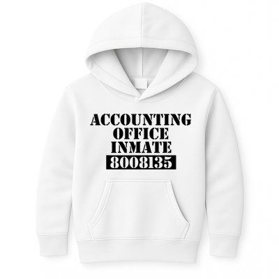Accountant Costume Accounting Office Inmate Costume Kids Hoodie
