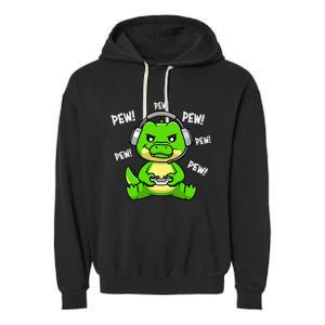 Alligator Crocodile Garment-Dyed Fleece Hoodie