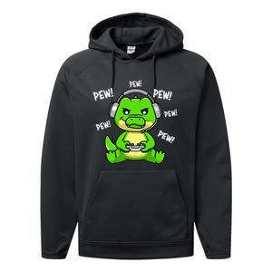 Alligator Crocodile Performance Fleece Hoodie