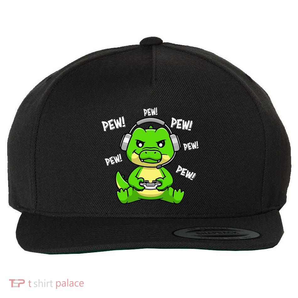 Alligator Crocodile Wool Snapback Cap