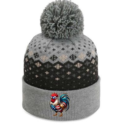 American Chicken The Baniff Cuffed Pom Beanie