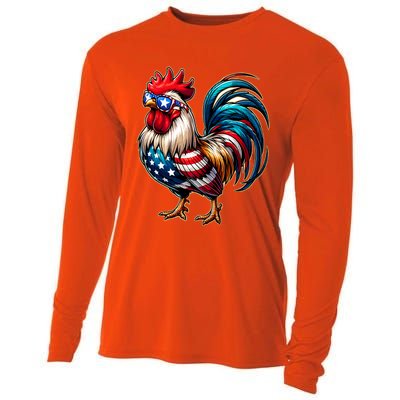 American Chicken Cooling Performance Long Sleeve Crew