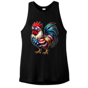 American Chicken Ladies PosiCharge Tri-Blend Wicking Tank