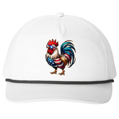 American Chicken Snapback Five-Panel Rope Hat