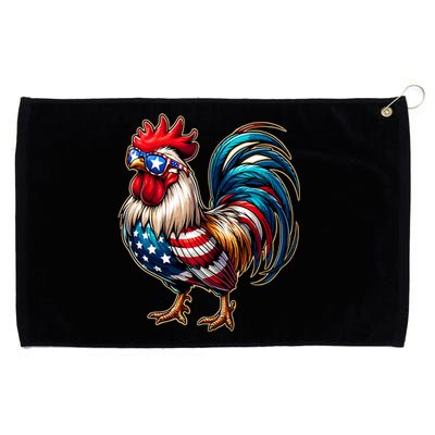 American Chicken Grommeted Golf Towel