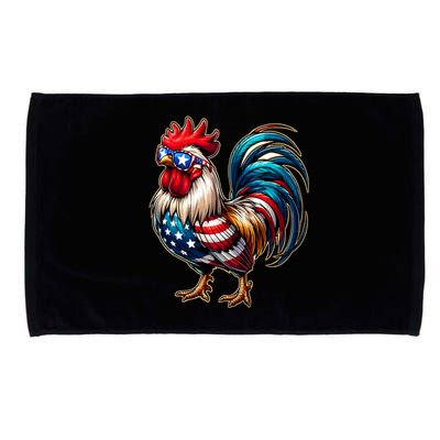 American Chicken Microfiber Hand Towel