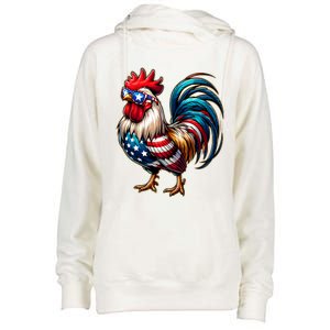 American Chicken Womens Funnel Neck Pullover Hood