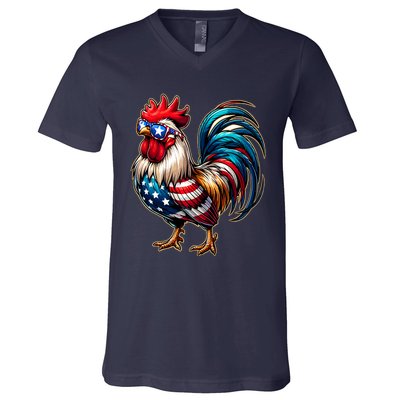 American Chicken V-Neck T-Shirt