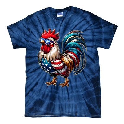 American Chicken Tie-Dye T-Shirt