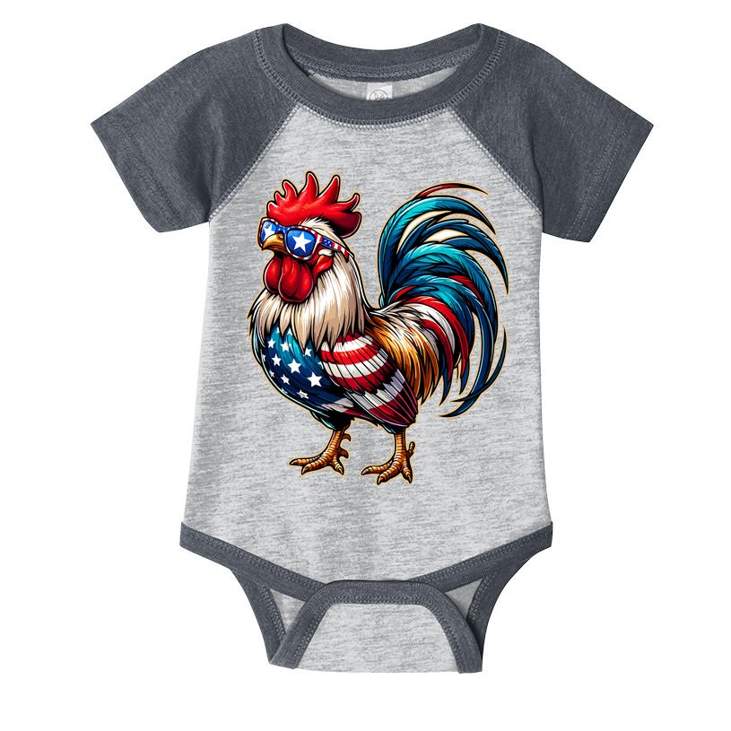 American Chicken Infant Baby Jersey Bodysuit