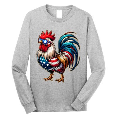 American Chicken Long Sleeve Shirt