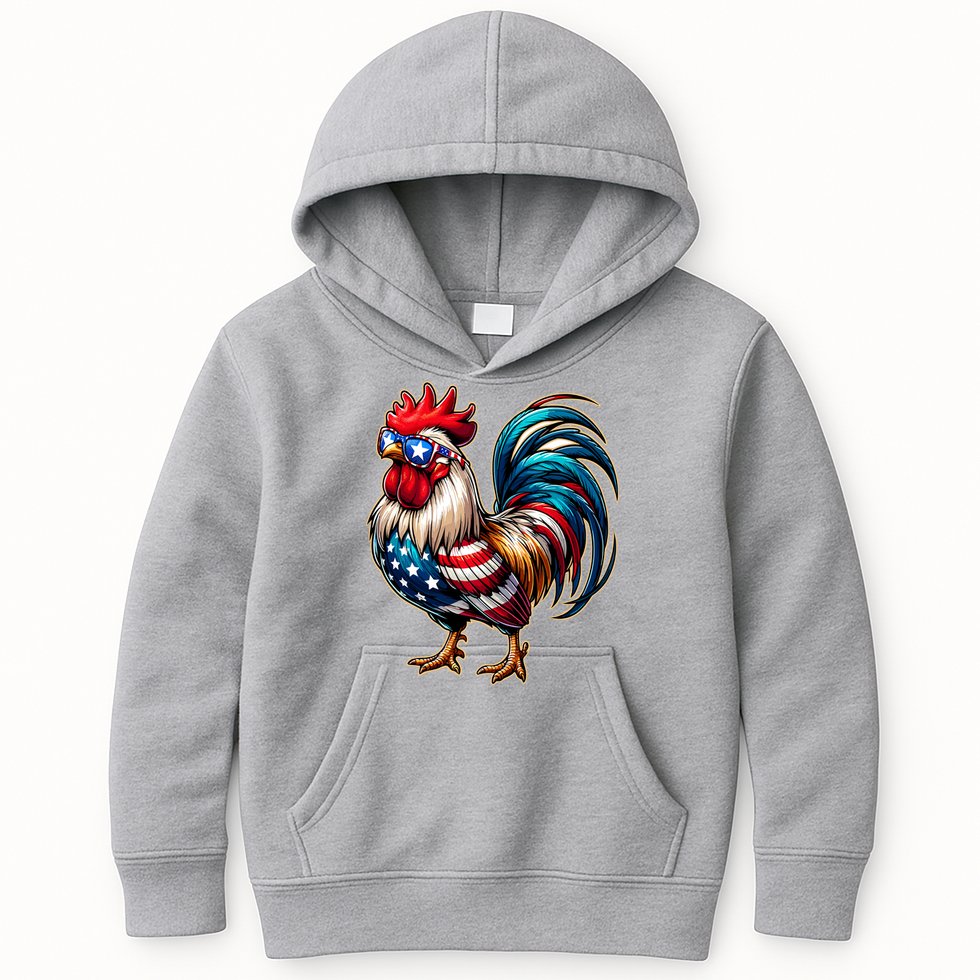 American Chicken Kids Hoodie