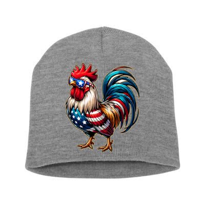 American Chicken Short Acrylic Beanie