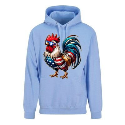 American Chicken Unisex Surf Hoodie