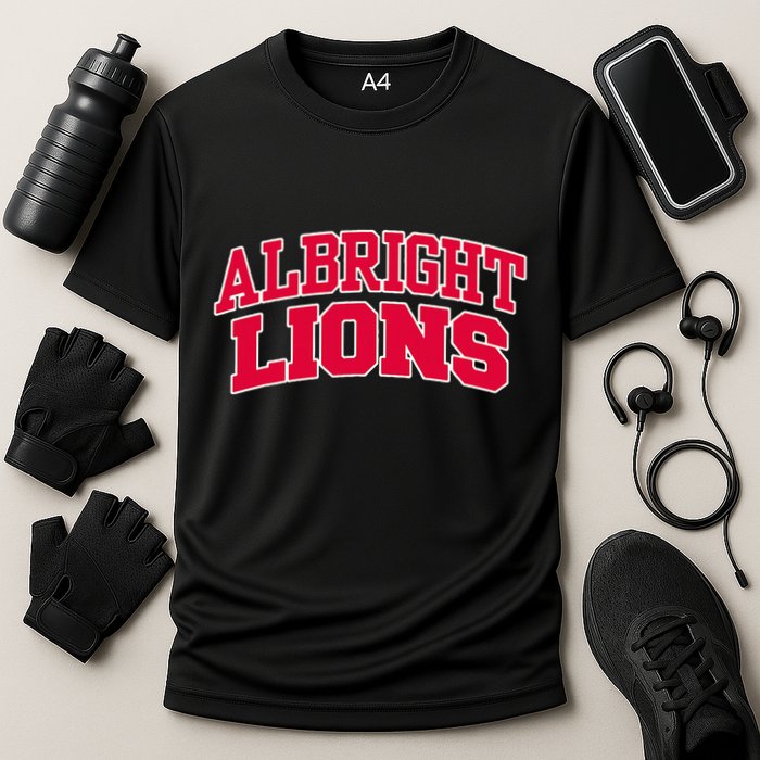Albright College Cooling Performance Crew T-Shirt