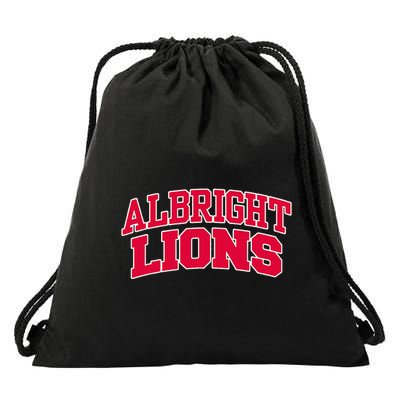 Albright College Drawstring Bag