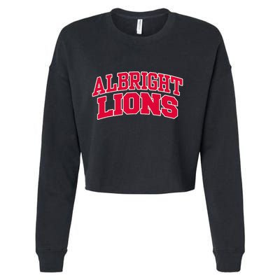 Albright College Cropped Pullover Crew
