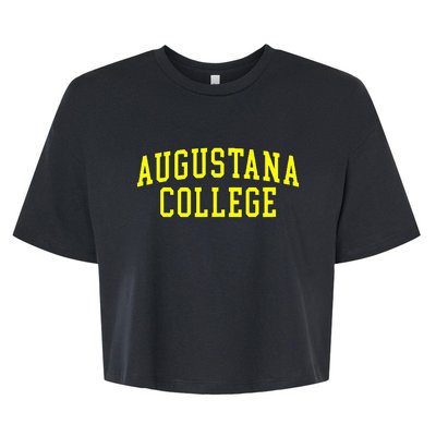 Augustana College Bella+Canvas Jersey Crop Tee