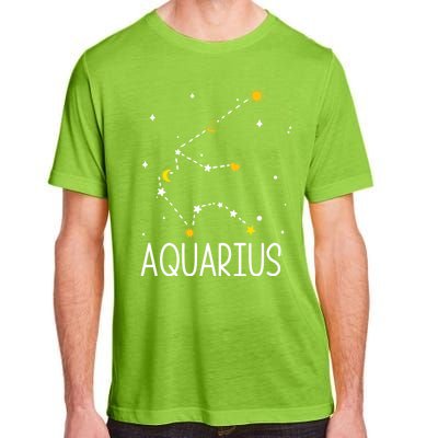 Aquarius Constellation Aquarius Zodiac Sign Birthday Gift Adult ChromaSoft Performance T-Shirt