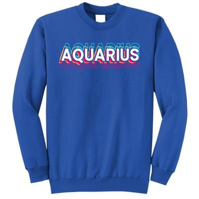 Aquarius Constellation Astrology Aquarius Cute Gift Tall Sweatshirt