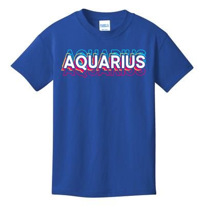 Aquarius Constellation Astrology Aquarius Cute Gift Kids T-Shirt