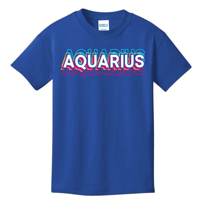 Aquarius Constellation Astrology Aquarius Cute Gift Kids T-Shirt