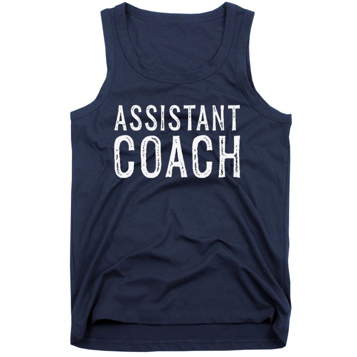 Assistant Coach Tank Top