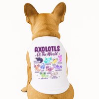 Axolotl Cute Axolotls Of The World Kawaii Doggie Tank