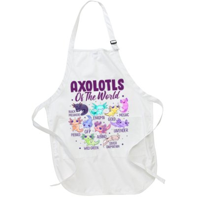 Axolotl Cute Axolotls Of The World Kawaii Apron