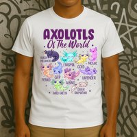 Axolotl Cute Axolotls Of The World Kawaii T-Shirt