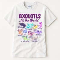Axolotl Cute Axolotls Of The World Kawaii Tall T-Shirt
