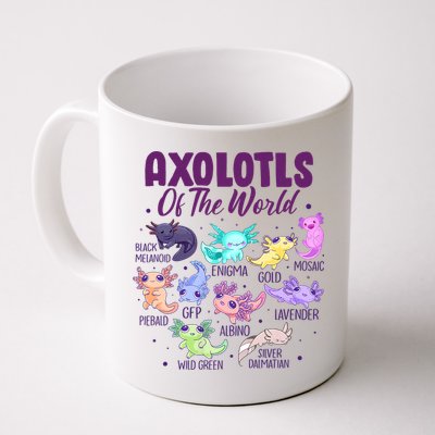 Axolotl Cute Axolotls Of The World Kawaii Mug