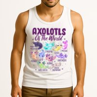 Axolotl Cute Axolotls Of The World Kawaii Tank Top