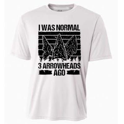 Arrowhead Collecting Artifact Hunting Arrowhead Lover Cooling Performance Crew T-Shirt