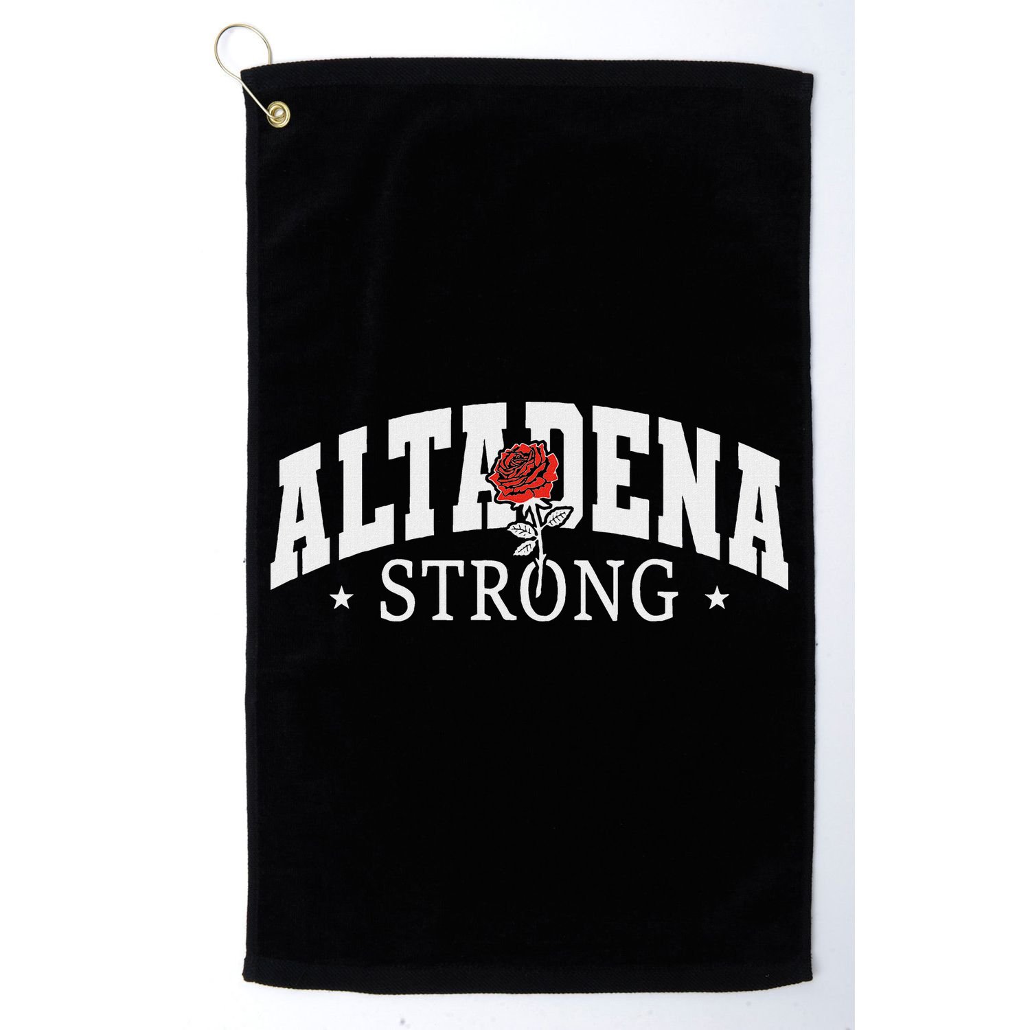 Altadena California Altadena Strong Golf Towel