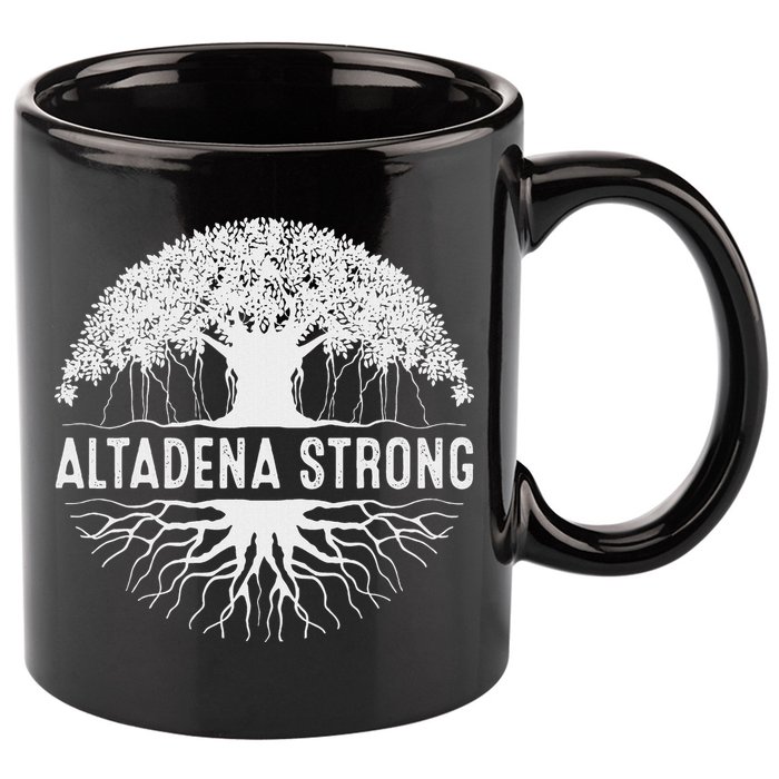 Altadena California 11oz C Handle Ceramic Mug