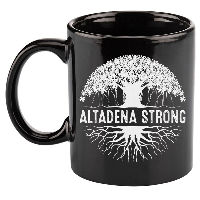 Altadena California 11oz C Handle Ceramic Mug