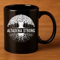 Altadena California 11oz C Handle Ceramic Mug