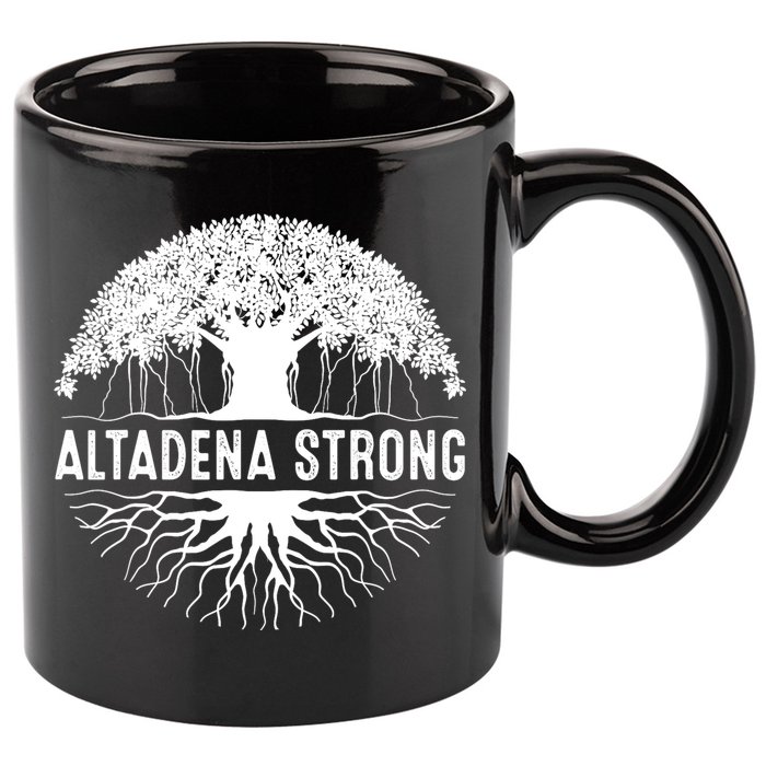 Altadena California 11oz C Handle Ceramic Mug