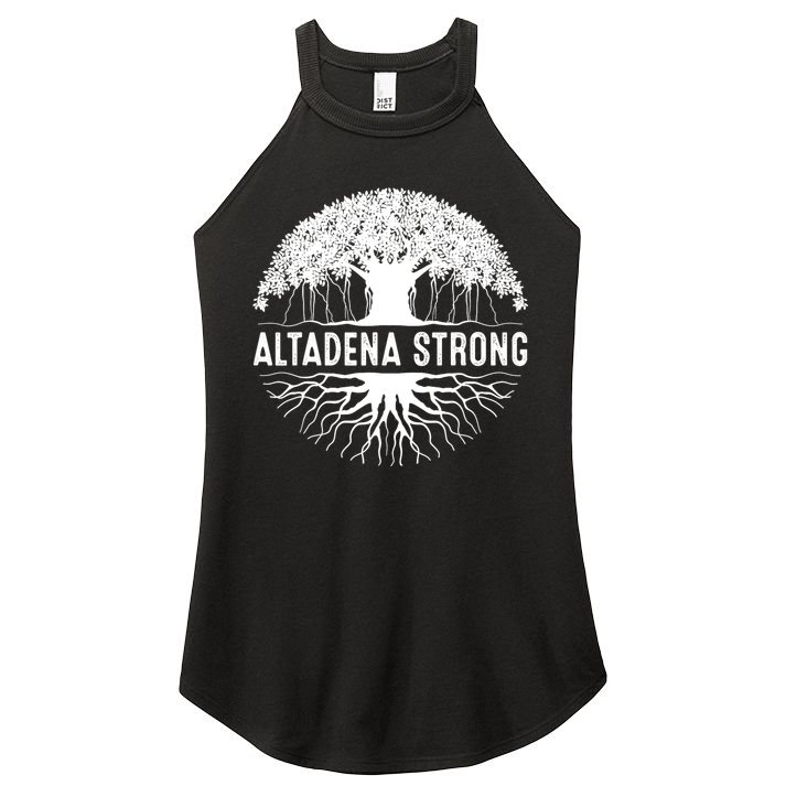 Altadena California Women's Perfect Tri Rocker Tank